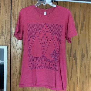 Unisex Young the Giant Merch T-Shirt. “Home of the Strange” Tour